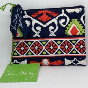 Vera Bradley Coin Card Purse, Sun Valley - NEW
